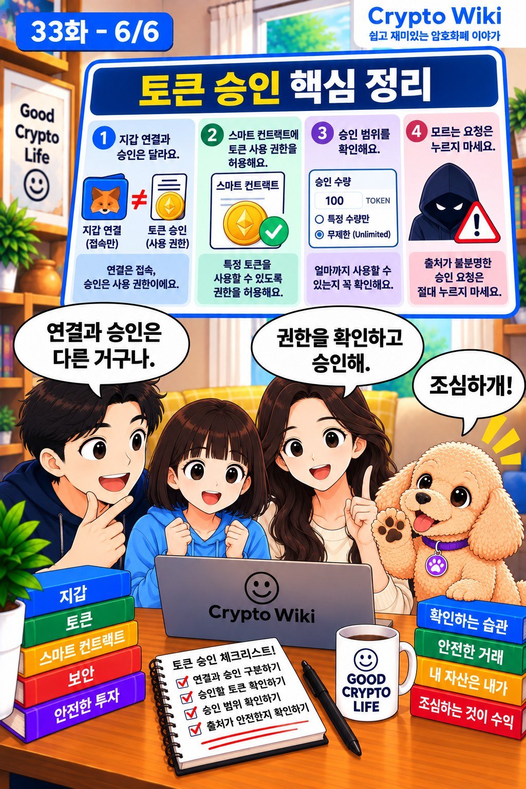 토큰 승인 웹툰 33-6