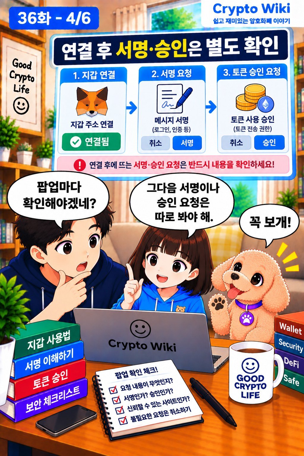 지갑 연결 웹툰 36-4