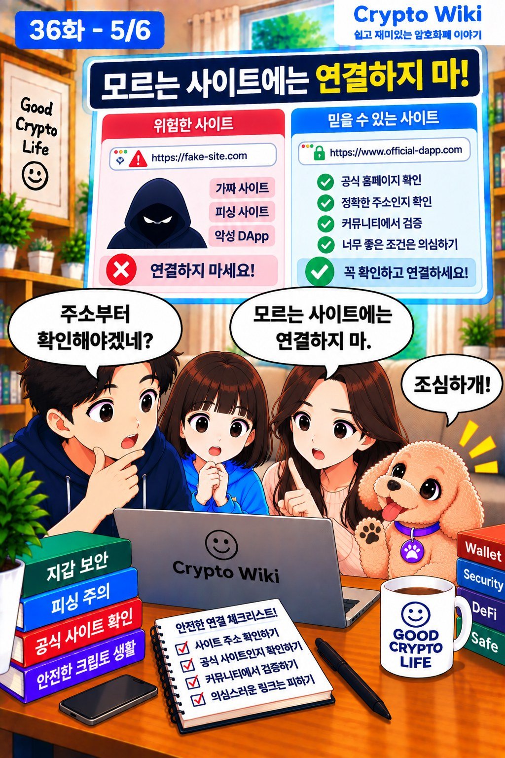 지갑 연결 웹툰 36-5