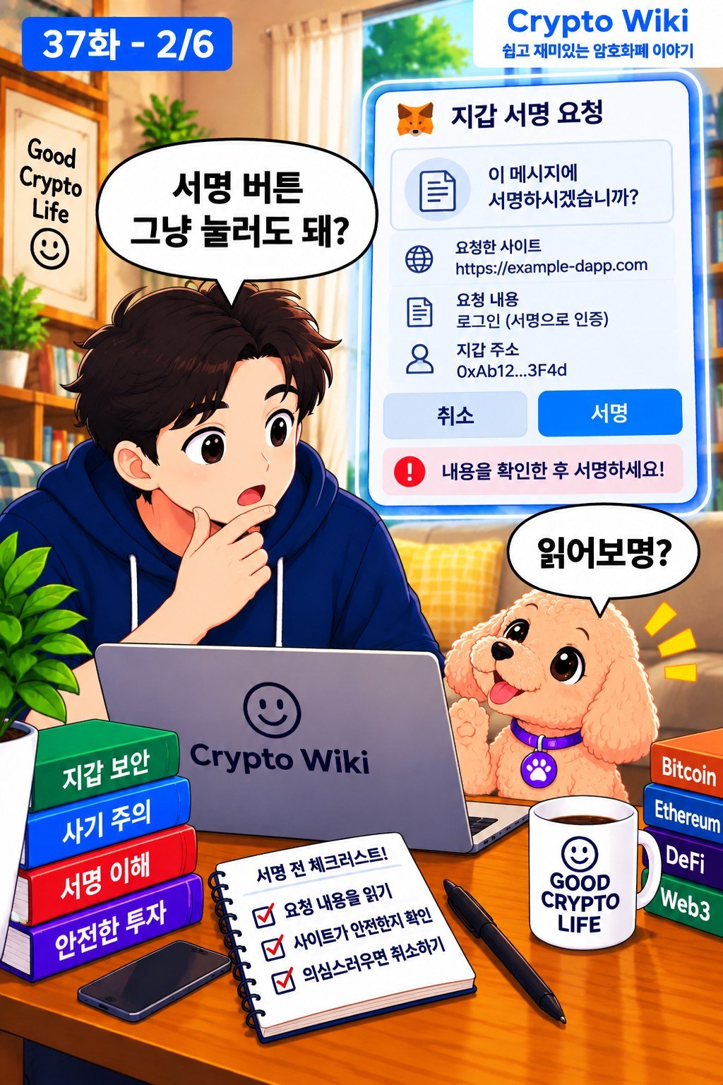 트랜잭션 서명 웹툰 37-2