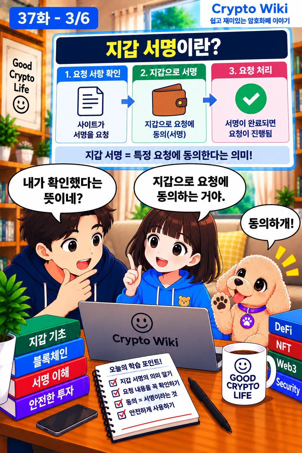 트랜잭션 서명 웹툰 37-3