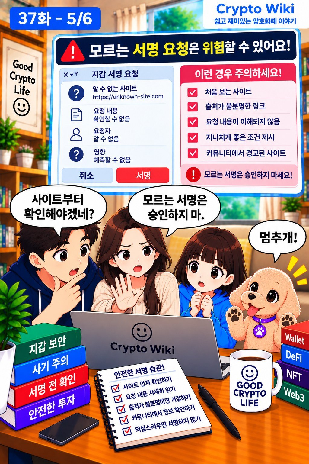 트랜잭션 서명 웹툰 37-5