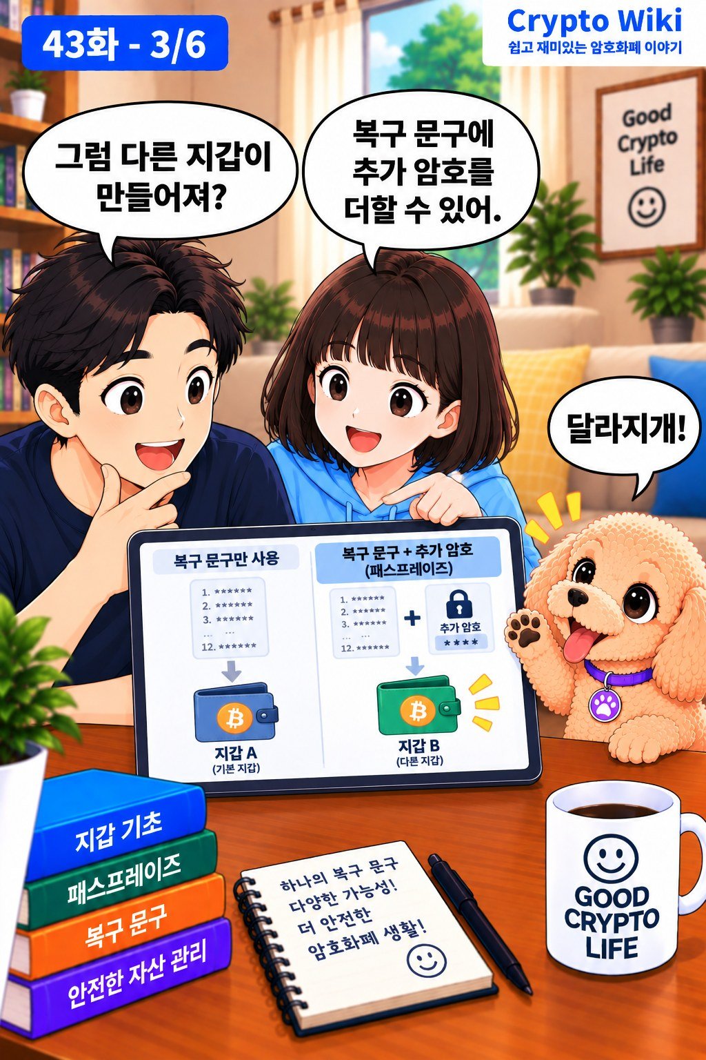 지갑 패스프레이즈 웹툰 43-3