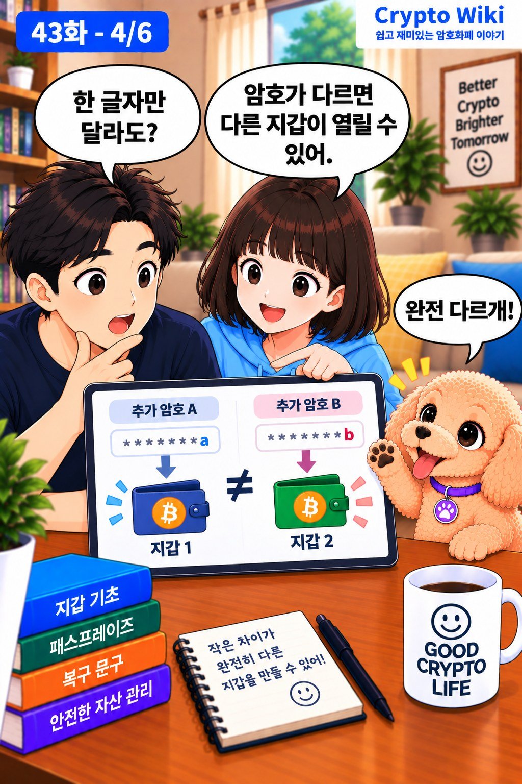 지갑 패스프레이즈 웹툰 43-4
