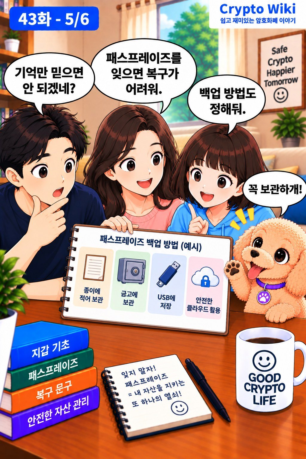 지갑 패스프레이즈 웹툰 43-5