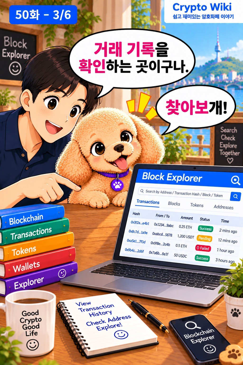 Block Explorer 웹툰 50-3