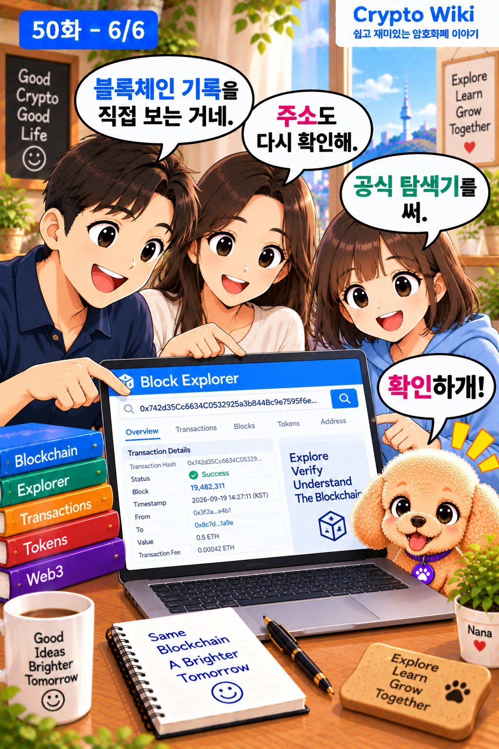Block Explorer 웹툰 50-6