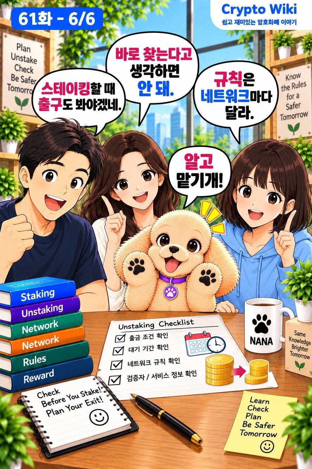 Unstaking 언스테이킹 가족 웹툰 61화 6번
