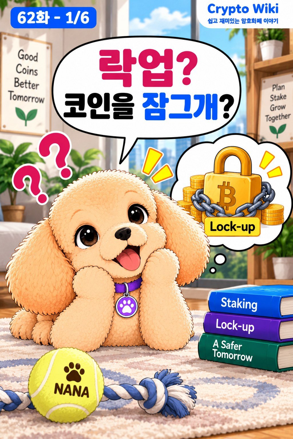 Staking Lock-up 가족 웹툰 62화 1번
