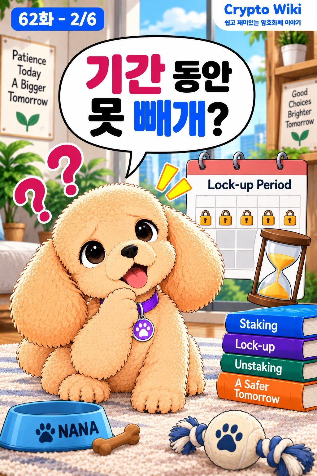 Staking Lock-up 가족 웹툰 62화 2번