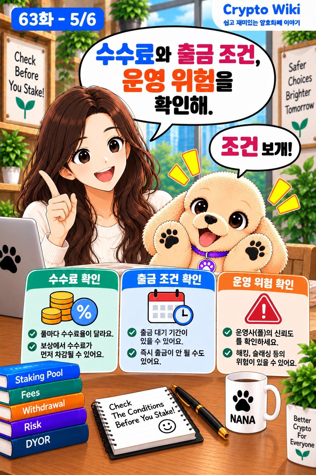 Staking Pool 스테이킹 풀 가족 웹툰 63화 5번