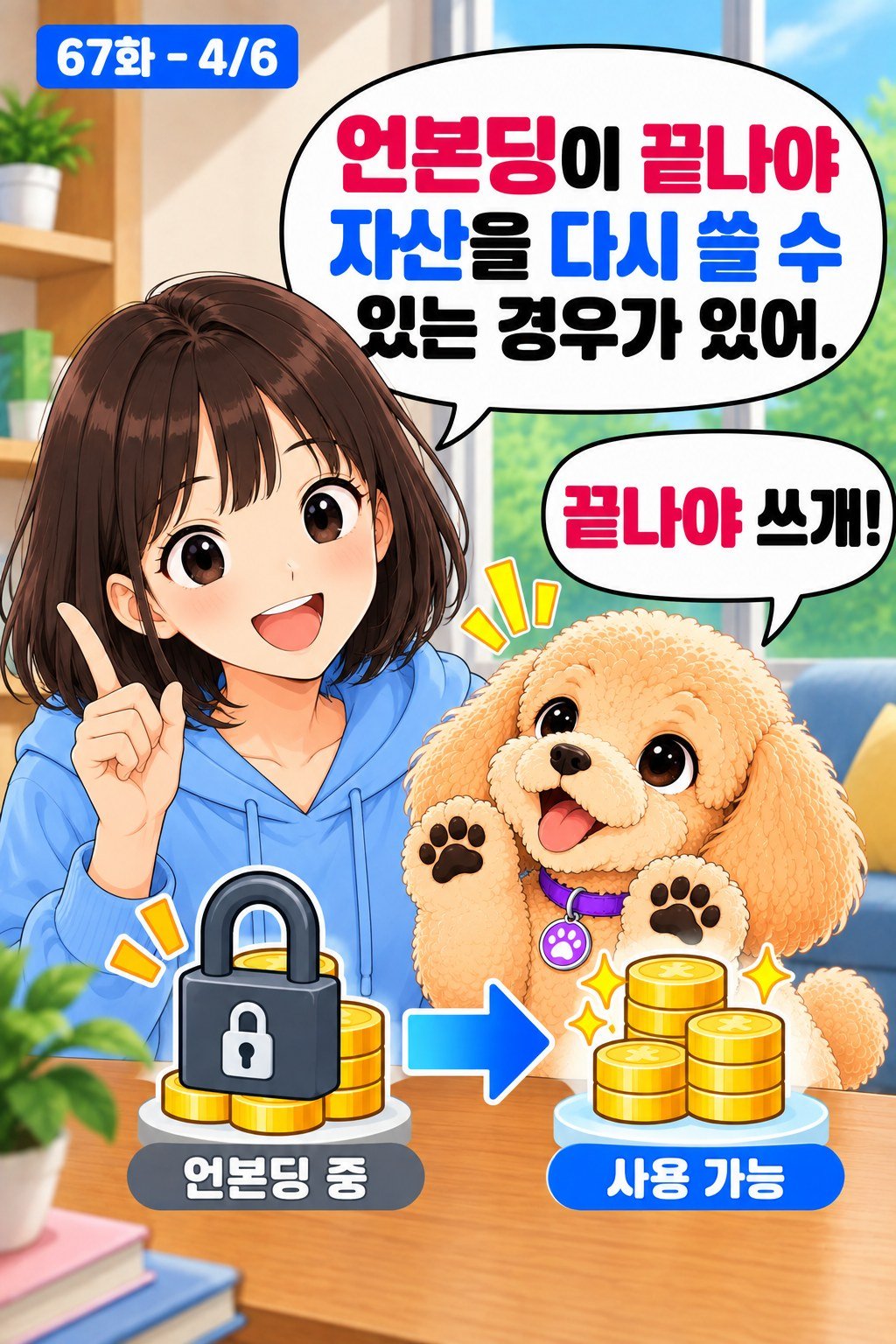 Unbonding Period 언본딩 기간 가족 웹툰 67화 4번