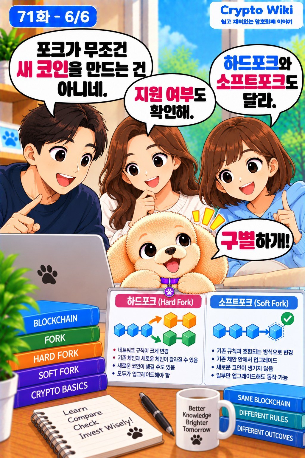 Fork 포크 가족 웹툰 71화 6번