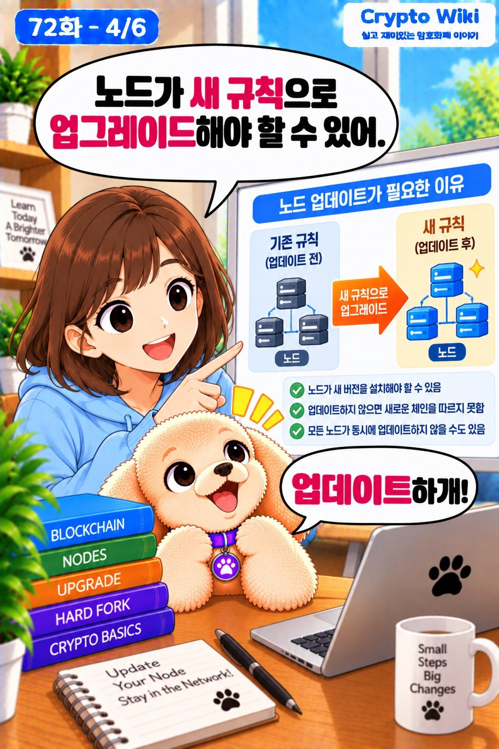 Hard Fork 하드포크 가족 웹툰 72화 4번