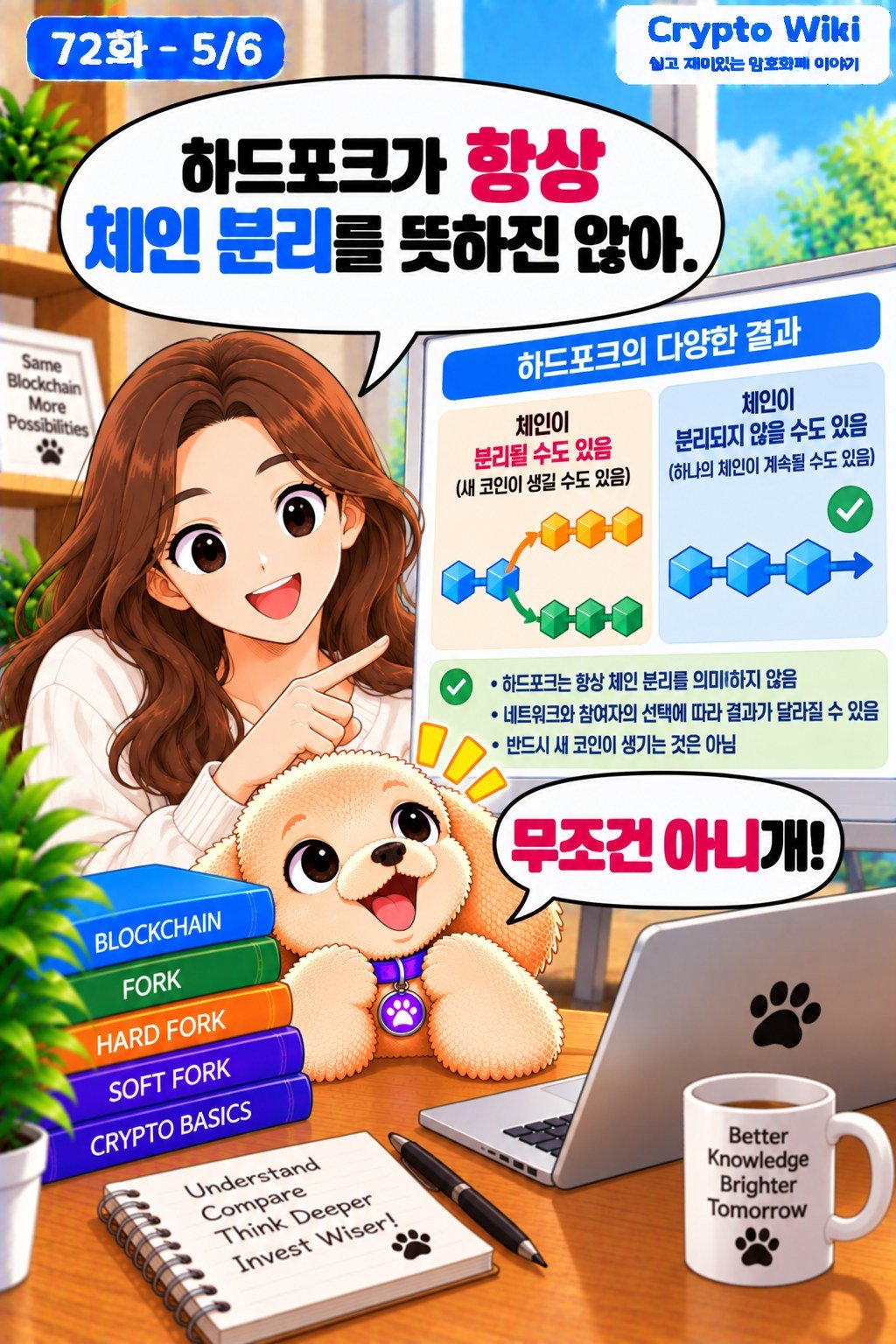 Hard Fork 하드포크 가족 웹툰 72화 5번