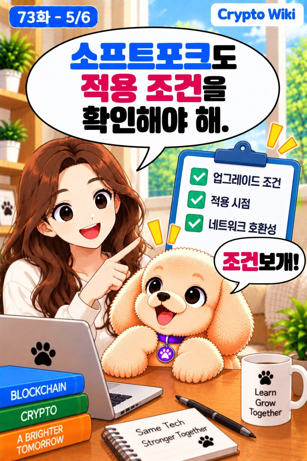 Soft Fork 소프트포크 가족 웹툰 73화 5번