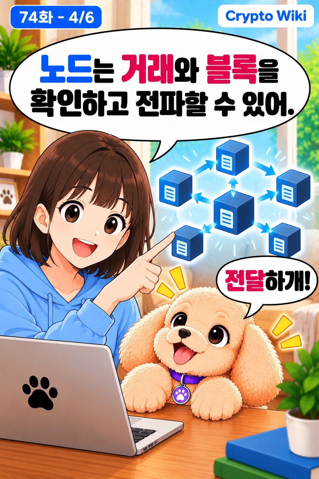 Node 노드 가족 웹툰 74화 4번
