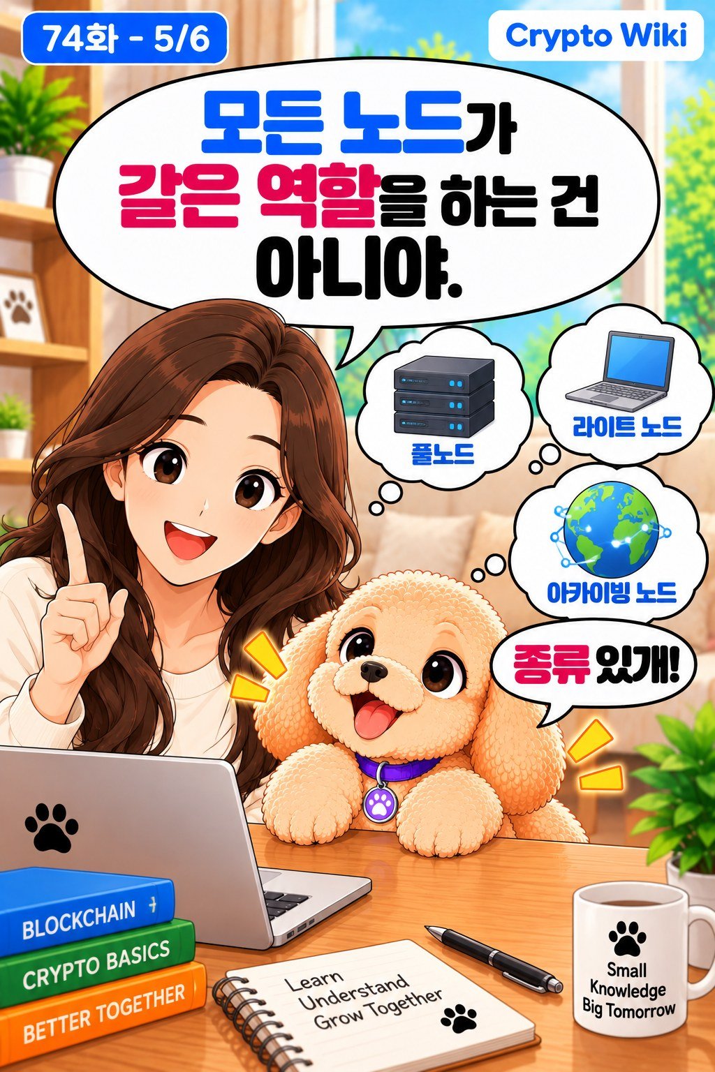 Node 노드 가족 웹툰 74화 5번