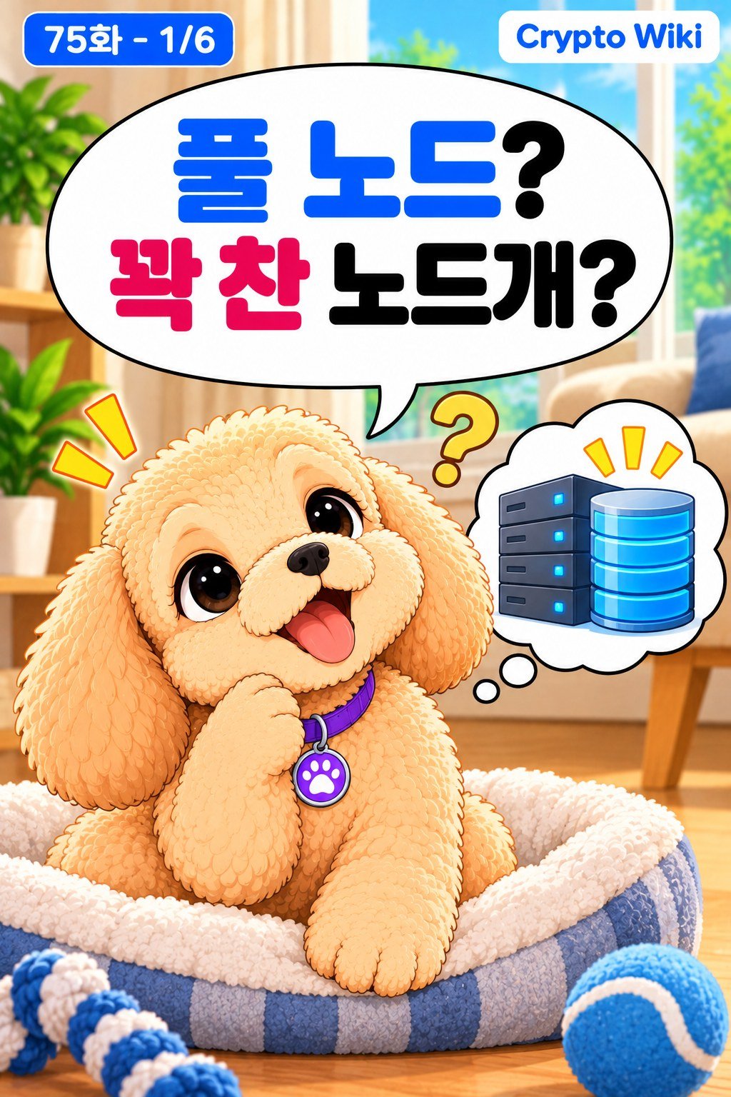 Full Node 풀 노드 가족 웹툰 75화 1번