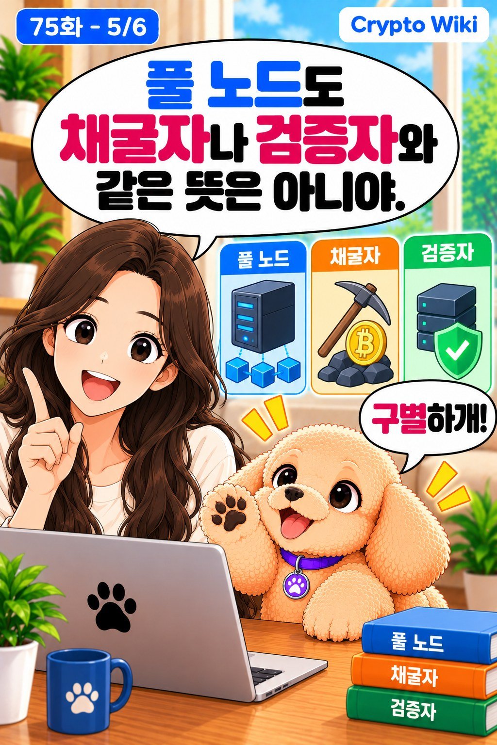 Full Node 풀 노드 가족 웹툰 75화 5번
